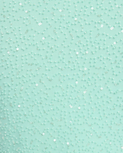 Meara Beaded Sequin Mermaid Formal Dress