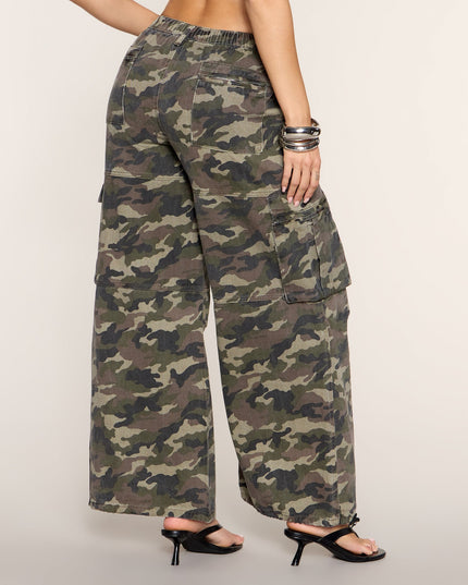 She's Bold Camo Relaxed Fit Joggers