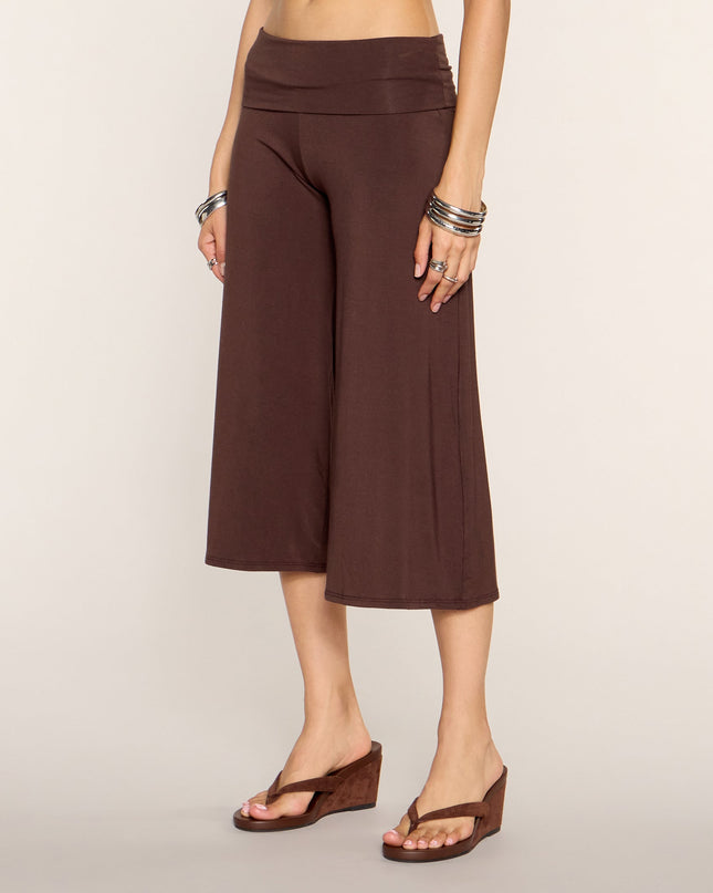 Effortlessly Cool Knit Gaucho Pants