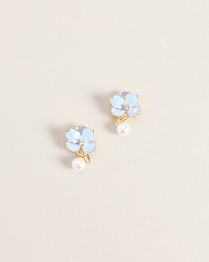 Petal Please Flower Drop Earrings