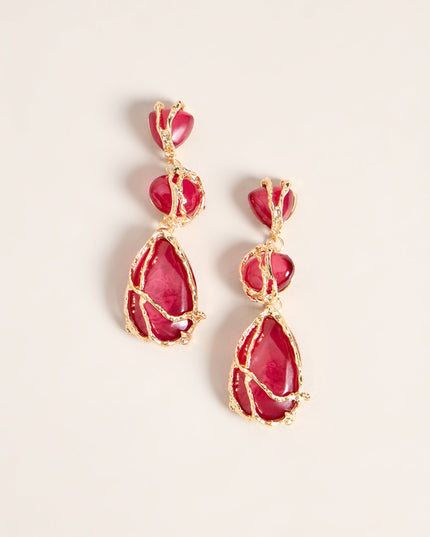 Wrapped Up Sculpted Drop Earrings