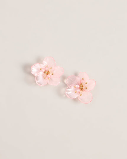 Petal Pop Floral Statement Stud Earrings